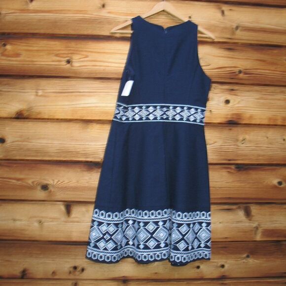 NWT Shoshanna Fit And Flare Embroidered Dress - Picture 6 of 10